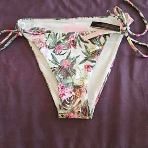 Victoria's Secret Floral Tie-Side Bikini Bottom